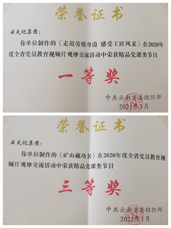 集團兩部精品黨課榮獲省級一等獎、三等獎