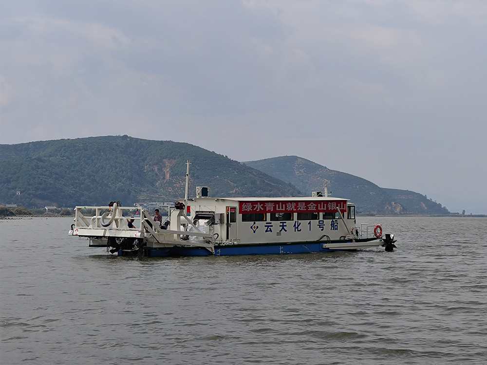 云天化：異龍湖里治淤忙